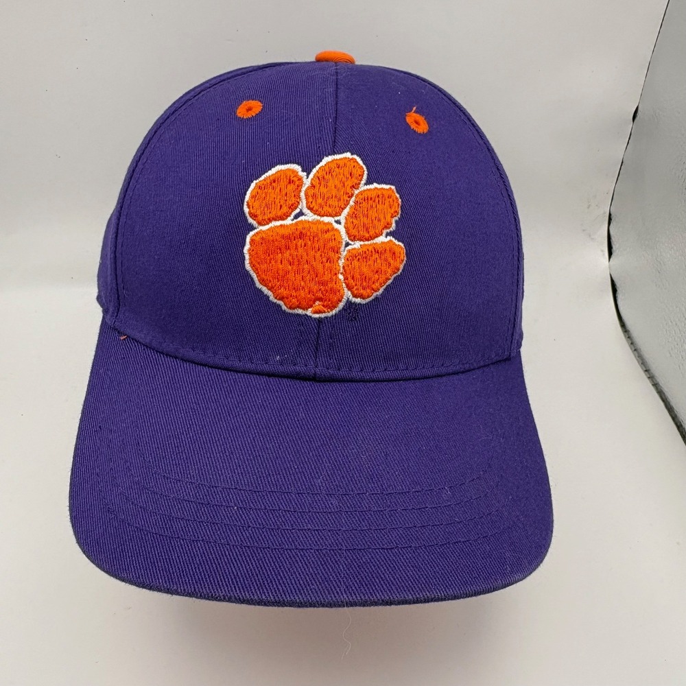 Top of the World Clemson‎ Tigers Paw Logo Youth One Fit Baseball Cap Purple